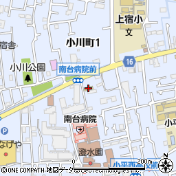 セブンイレブン小平小川上宿店周辺の地図