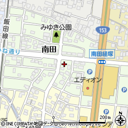 長野県駒ヶ根市南田14-29周辺の地図