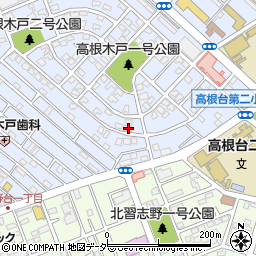 千葉県船橋市高根台4丁目21-10周辺の地図