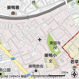 東京都豊島区南大塚1丁目41周辺の地図