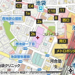 BELG AUBE 東京芸術劇場周辺の地図