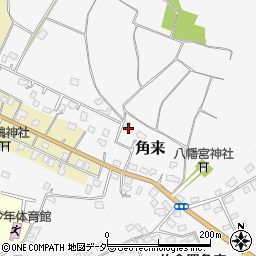 千葉県佐倉市角来25周辺の地図
