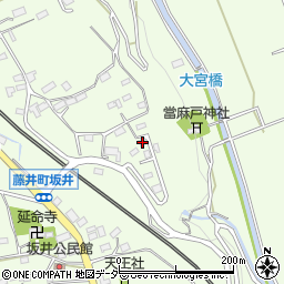 山梨県韮崎市藤井町駒井1096-14周辺の地図
