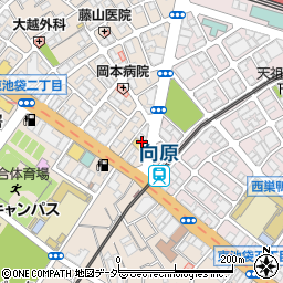 大松ベーカリー 本店周辺の地図