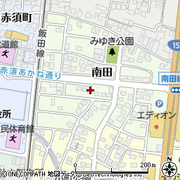 長野県駒ヶ根市南田10周辺の地図