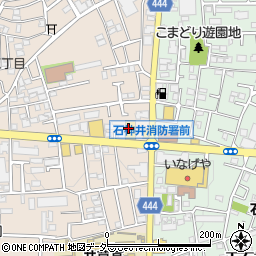 洋服の青山練馬石神井店周辺の地図