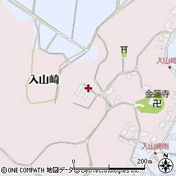 千葉県匝瑳市入山崎周辺の地図