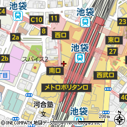 ミアボッカ 池袋東武店周辺の地図