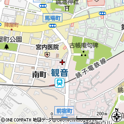 千葉県銚子市前宿町54-1周辺の地図