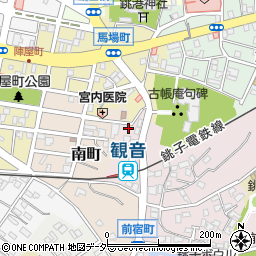 千葉県銚子市前宿町54周辺の地図