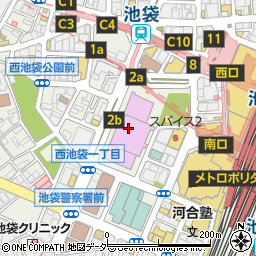東京芸術劇場　コンサートホール周辺の地図