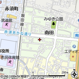 長野県駒ヶ根市南田10-3周辺の地図