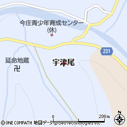 福井県南条郡南越前町宇津尾周辺の地図
