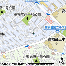 千葉県船橋市高根台4丁目24-9周辺の地図