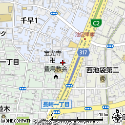 オール東京ガス　エネフィット佐久間住宅設備周辺の地図