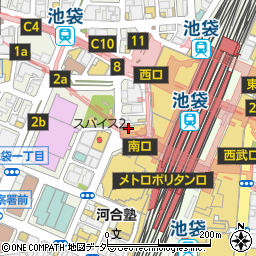 MeetFresh 鮮芋仙 Esola池袋店周辺の地図