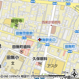 三井のリハウス　田無店周辺の地図