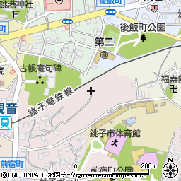 千葉県銚子市前宿町422周辺の地図