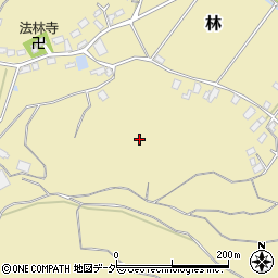 千葉県香取郡多古町林周辺の地図