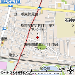 東京都練馬区関町北4丁目28-2周辺の地図