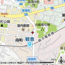 千葉県銚子市前宿町55-1周辺の地図