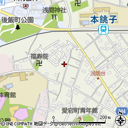 千葉県銚子市愛宕町1307周辺の地図