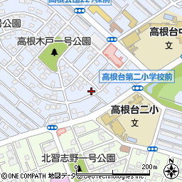 千葉県船橋市高根台4丁目24-4周辺の地図