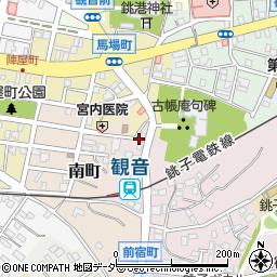 千葉県銚子市前宿町55-3周辺の地図