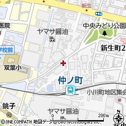 千葉県銚子市新生町2丁目606周辺の地図