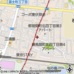 東京都練馬区関町北4丁目28-5周辺の地図