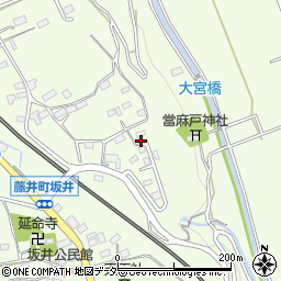 山梨県韮崎市藤井町駒井1096-9周辺の地図