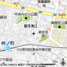 千葉県銚子市新生町2丁目21周辺の地図