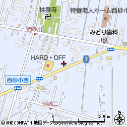 東京都立川市西砂町2丁目56-5周辺の地図