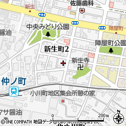 千葉県銚子市新生町2丁目21-4周辺の地図