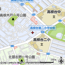 千葉県船橋市高根台4丁目31-9周辺の地図