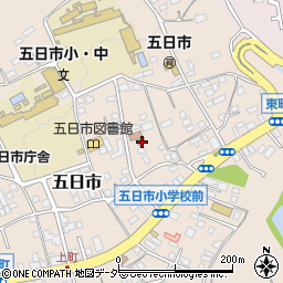 東京都あきる野市五日市374周辺の地図