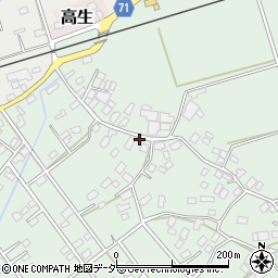 千葉県旭市蛇園3806周辺の地図