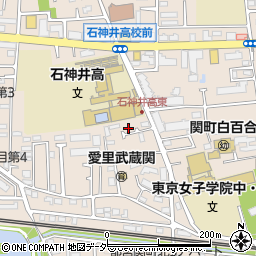 いきいきデイサービス関町公園周辺の地図