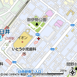 ライフケア　佐倉営業所周辺の地図