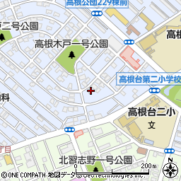 千葉県船橋市高根台4丁目24-10周辺の地図