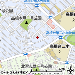 千葉県船橋市高根台4丁目24-6周辺の地図