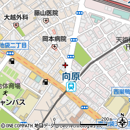 東京都豊島区東池袋2丁目1-7周辺の地図