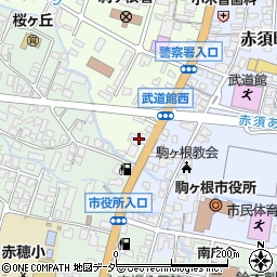 長野県駒ヶ根市上穂南6-5周辺の地図