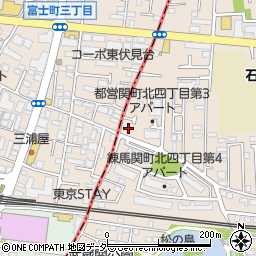 東京都練馬区関町北4丁目28-6周辺の地図