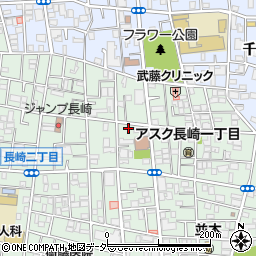 東京都豊島区長崎2丁目27-12周辺の地図