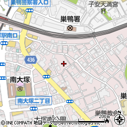 東京都豊島区南大塚1丁目50周辺の地図