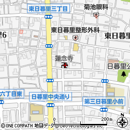 蓮念寺周辺の地図