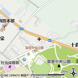 千葉県富里市七栄750周辺の地図