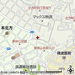 千葉県市川市北方町4丁目1650周辺の地図