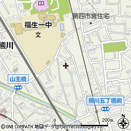 髙橋邸熊川_akippa駐車場周辺の地図